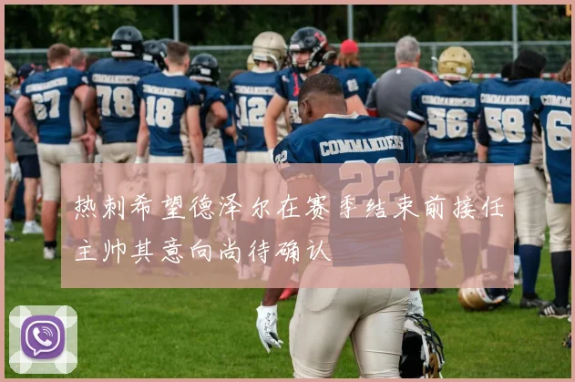 热刺希望德泽尔在赛季结束前接任主帅其意向尚待确认